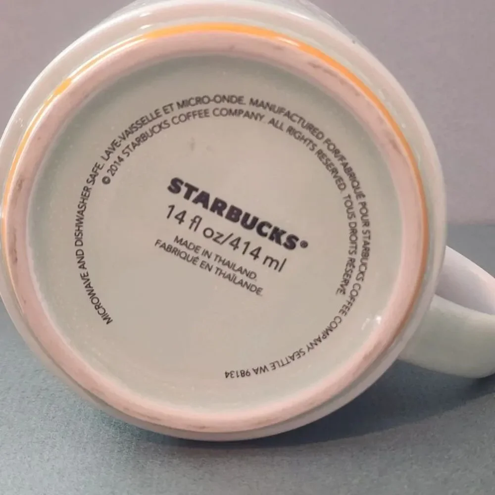 Starbucks 2014 seafoam